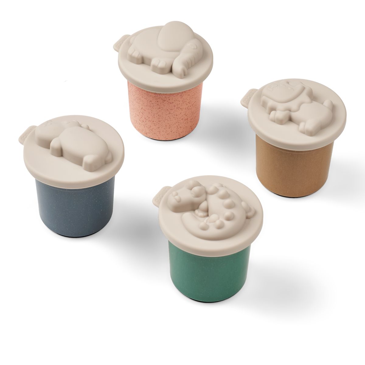 LIEWOOD Rollie Modellervokssæt 6-Pak - Yellow mellow multi mix - Kreativt legetøj