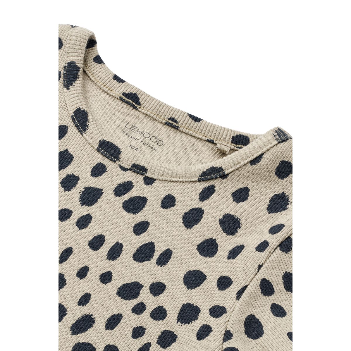 LIEWOOD Nieve Ribbet T-Shirt - Leo spots / Mist - T-shirt