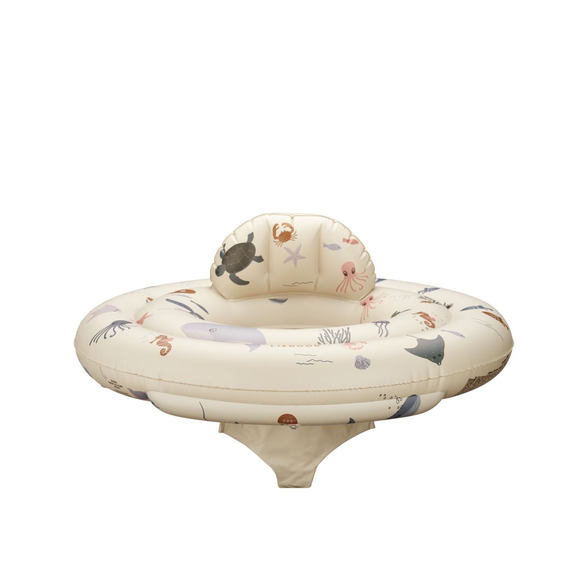 LIEWOOD Dawn babybadering - Sea creature / Sandy - Badering