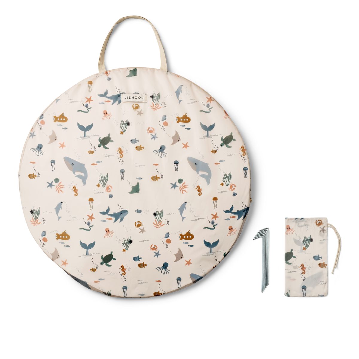 LIEWOOD Cassie Pop-Op Telt - Sea creature / Sandy - TELT