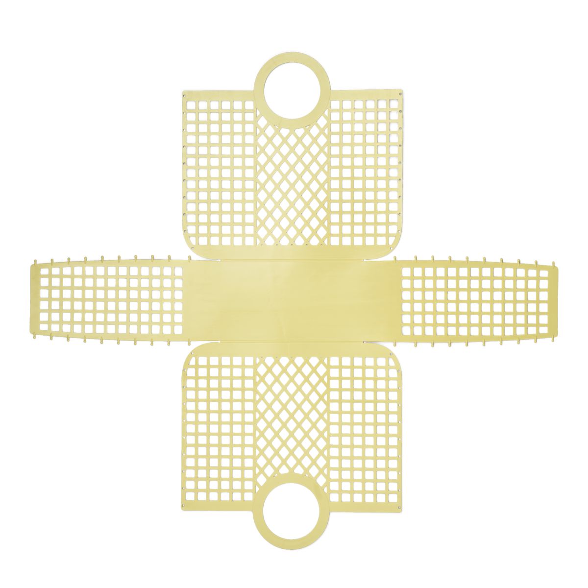 LIEWOOD Bloom kurv - Lemonade - Kurvetaske