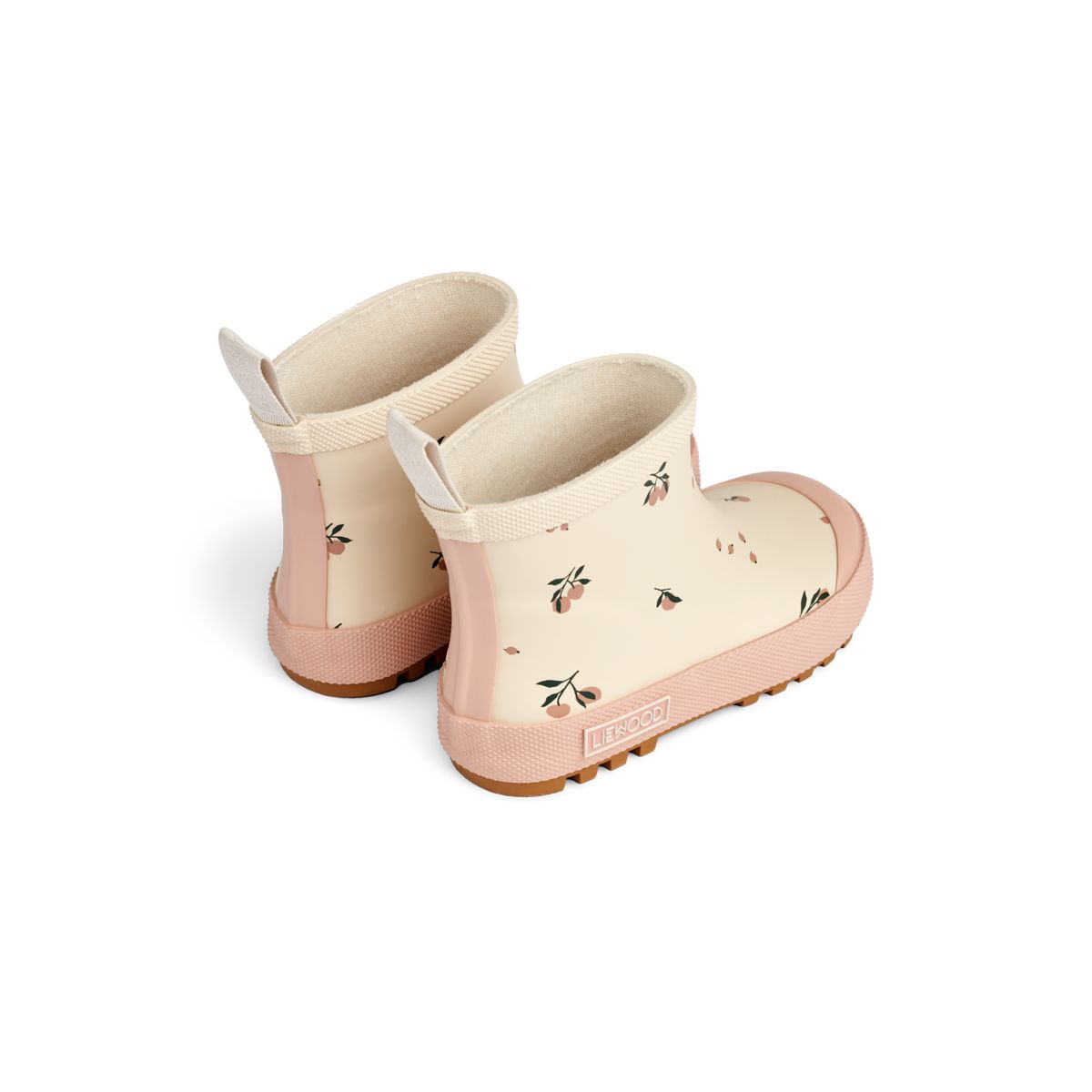 Liewood Tekla short rain boots - Peach / Sea shell - RUBBER BOOTS