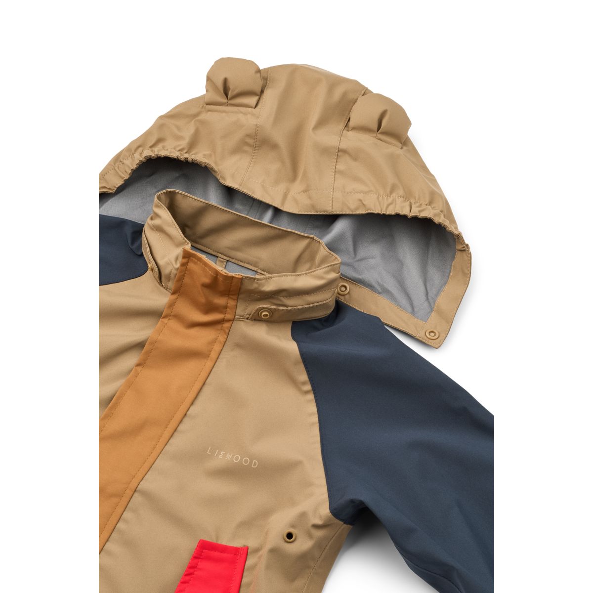 LIEWOOD Manu Regntøjssæt - Midnight navy mix - Sæt