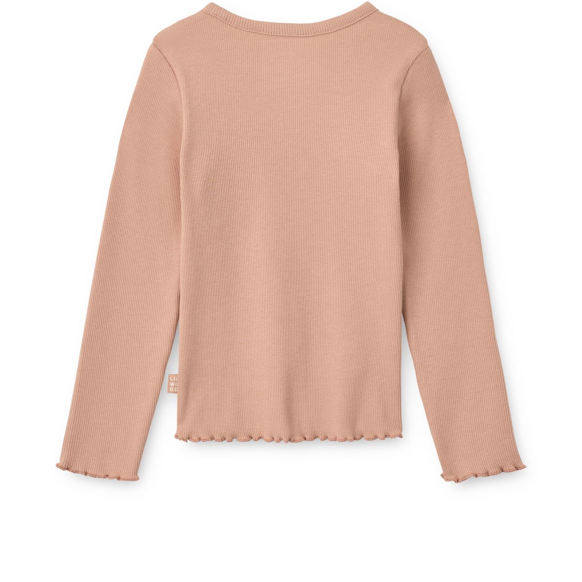 LIEWOOD NIEVE langærmet rib t-shirt - Pale tuscany - T-shirt