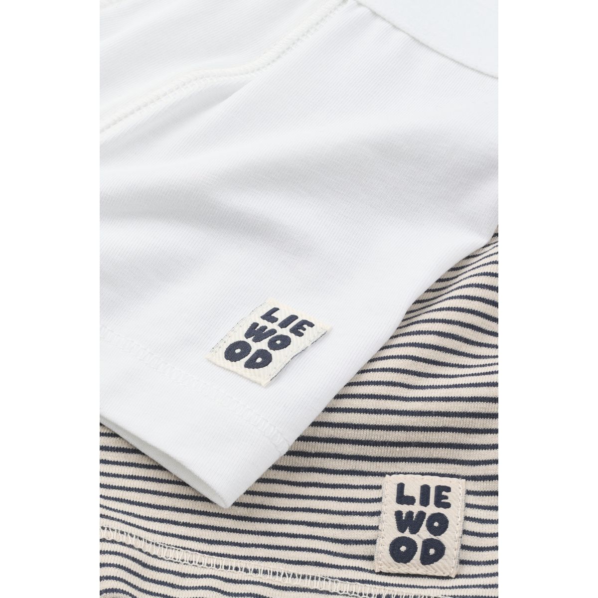 MARVIN boxershorts 2-pak - Stripe /Crisp white mix