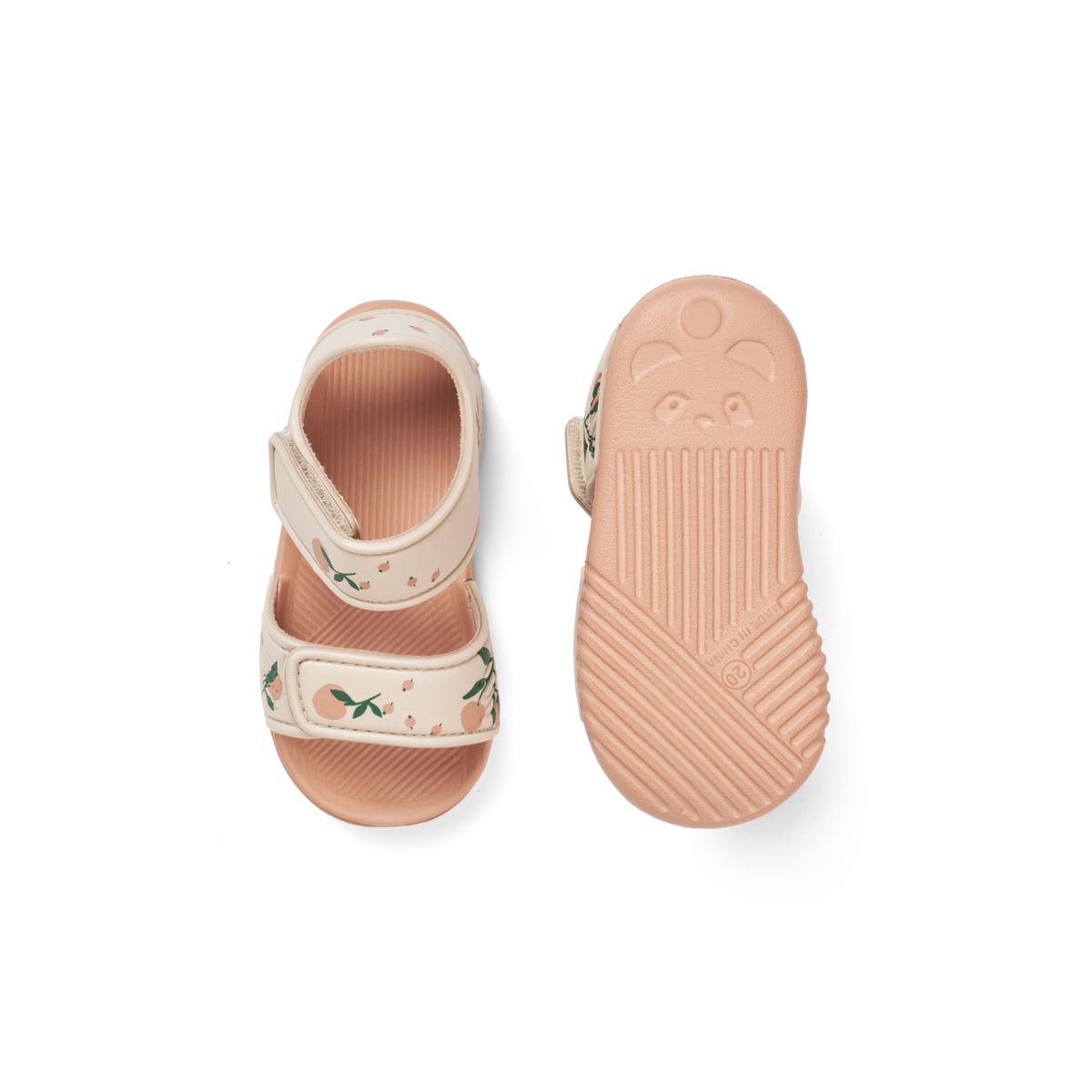 Blumer sandaler - Peach / Sea shell