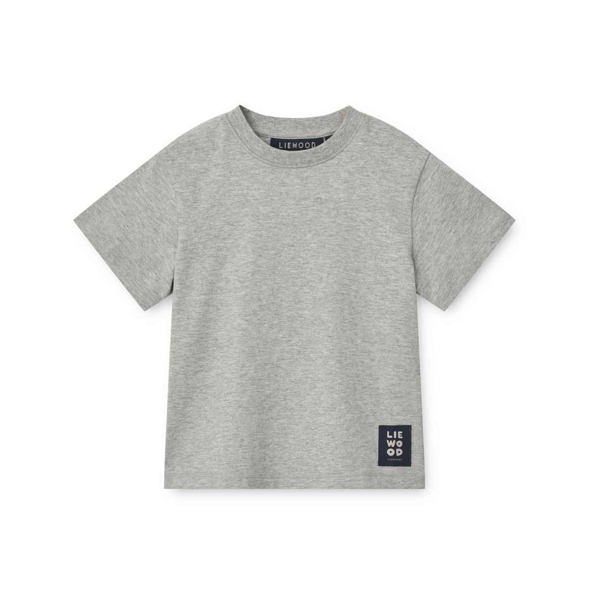 FRANCIS kortærmet t-shirt - Grey melange