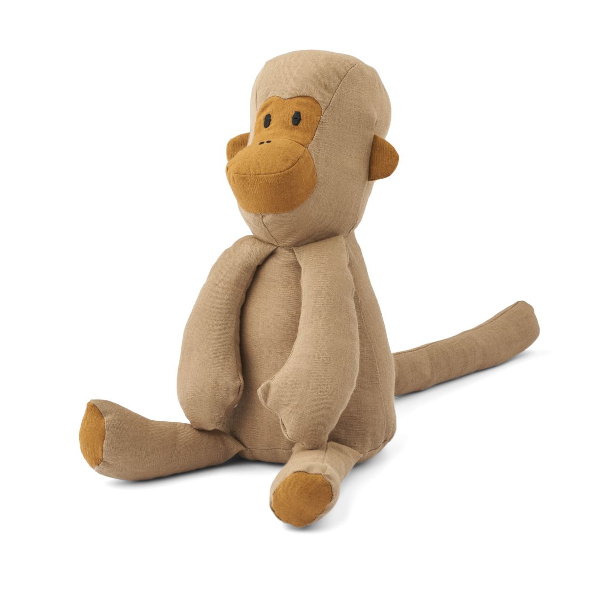 LIEWOOD Halfdan abebamse L - Monkey / Oat - Pile & Fleece