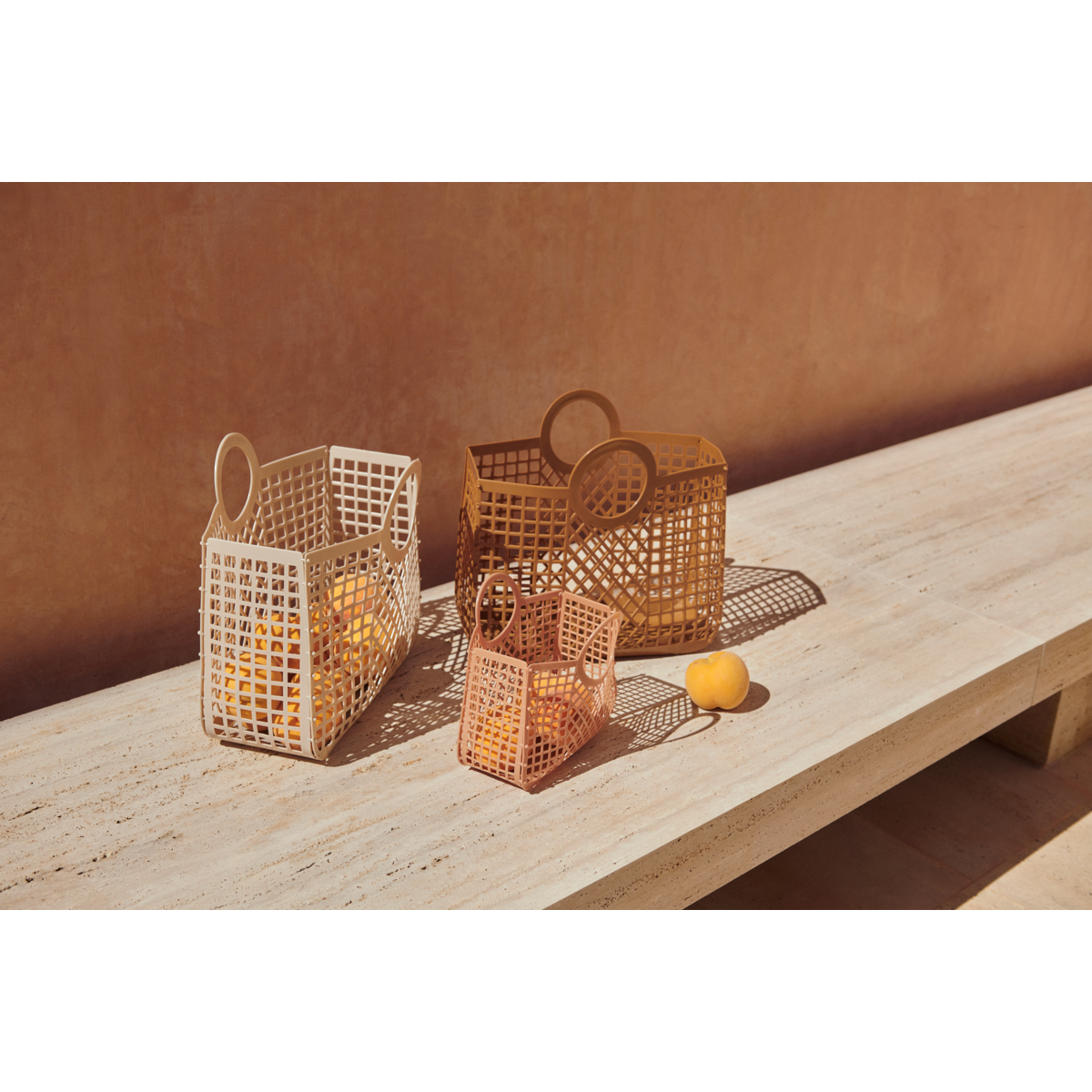 LIEWOOD Bloom kurv - Sandy - Kurvetaske