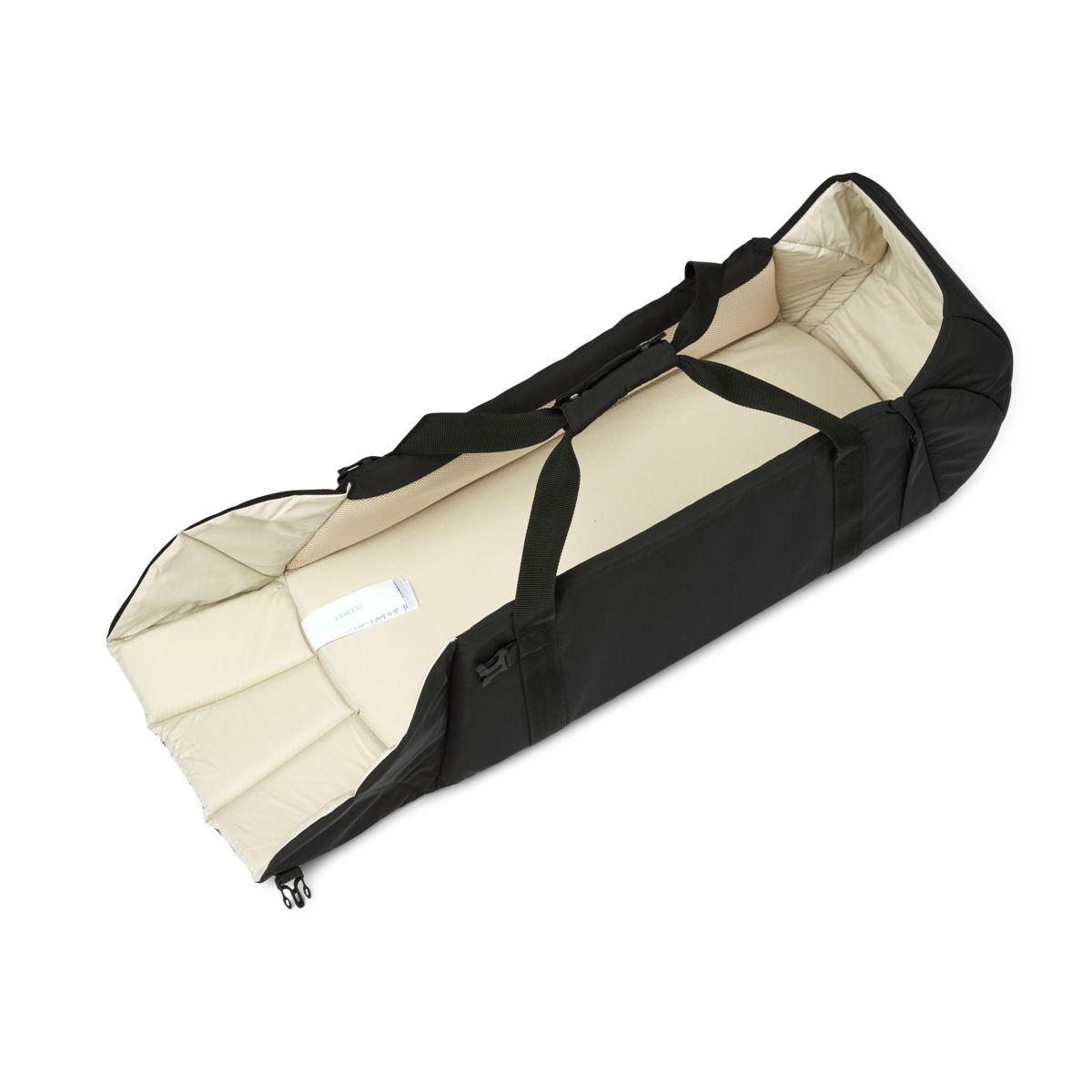 LIEWOOD Amber baby nest og lift - Black - Babylift