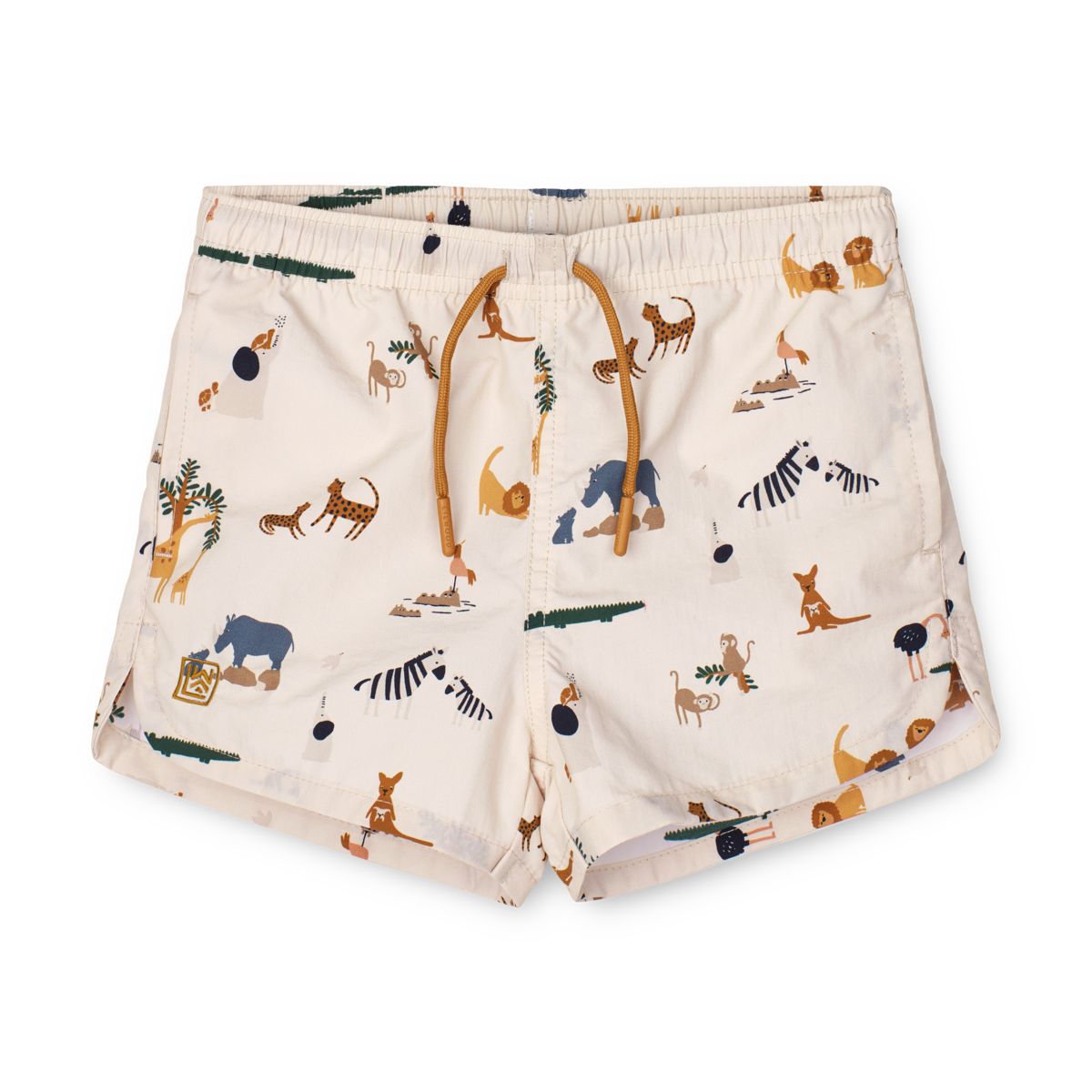 LIEWOOD Aiden Badeshorts Med Print - All together / Sandy - Badeshorts