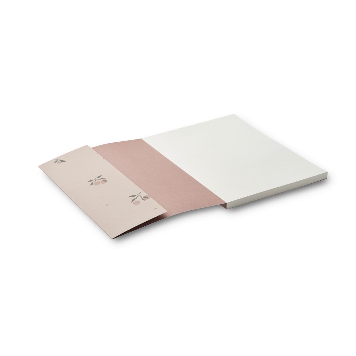 LIEWOOD Jae notesbog medium - Peach / Sea shell - Notesbog