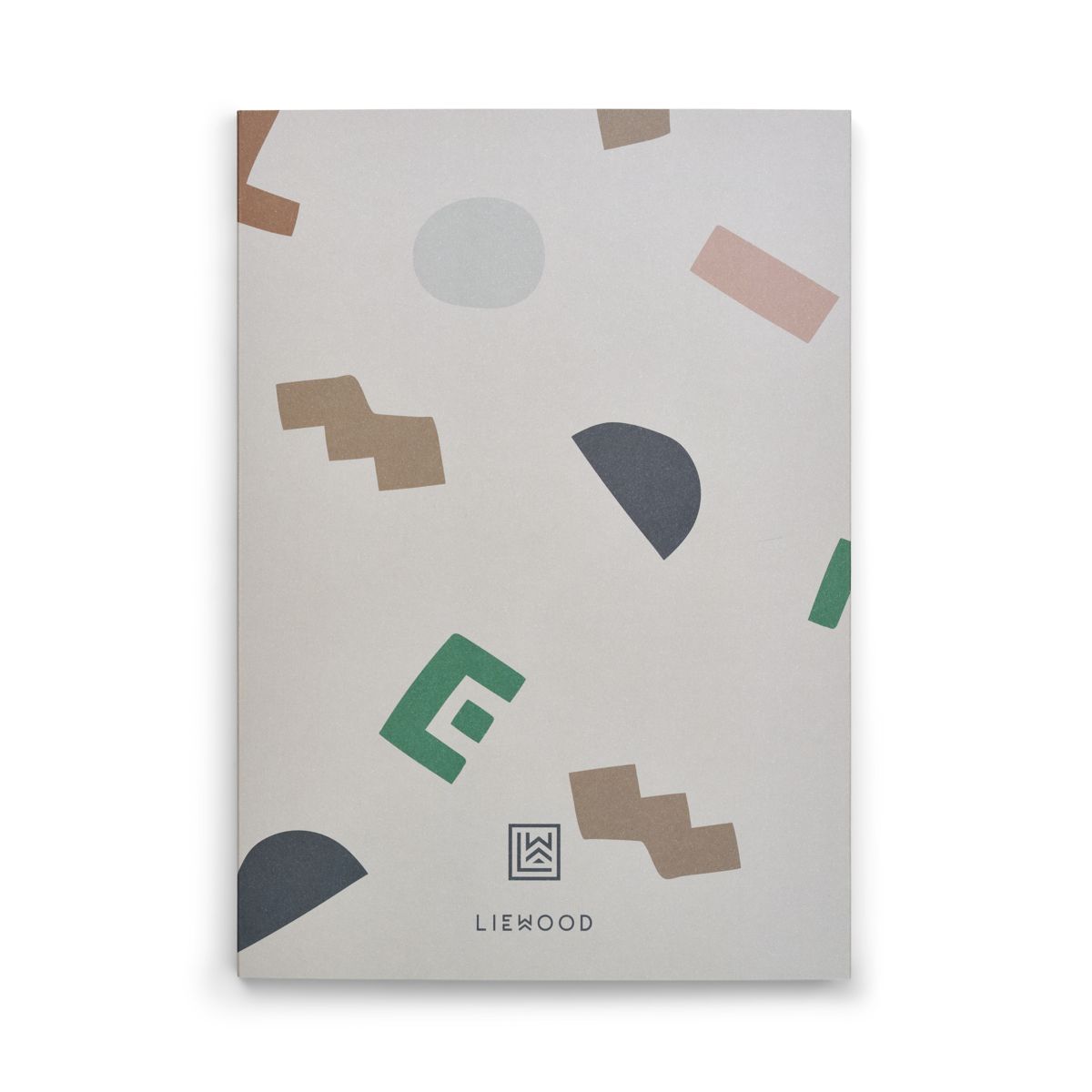 Jae notesbog medium - Graphic alphabet / Sandy