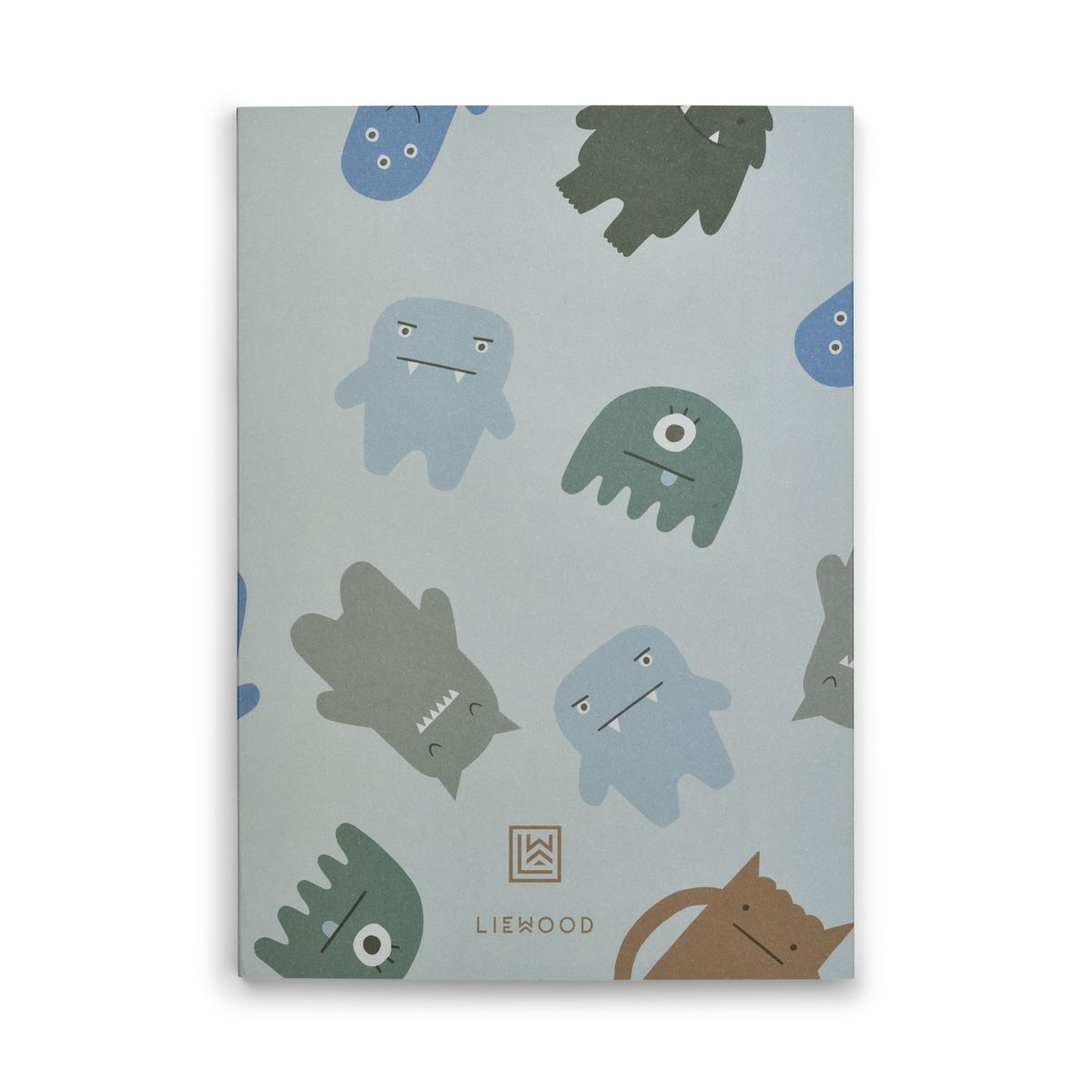 LIEWOOD Jae notesbog medium - Monster / Mist - Notesbog