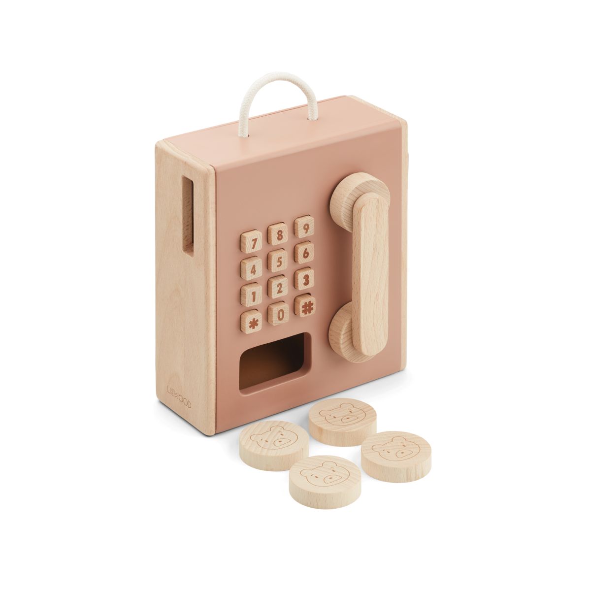 LIEWOOD Rufus mønttelefon - Tuscany rose multi mix - FORUDSÆT SPIL