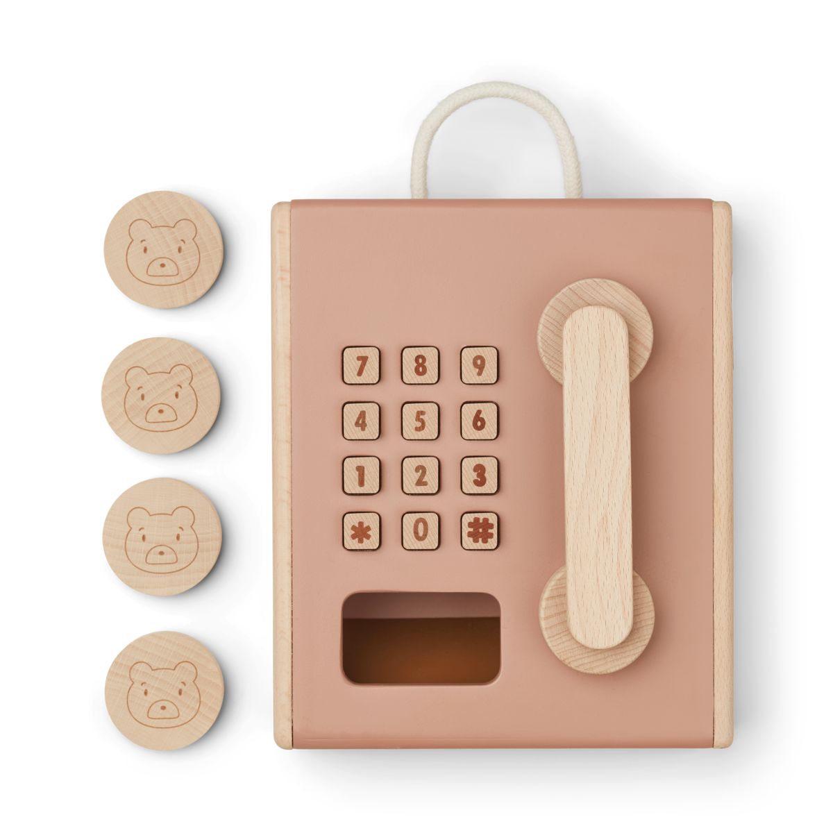 LIEWOOD Rufus mønttelefon - Tuscany rose multi mix - FORUDSÆT SPIL
