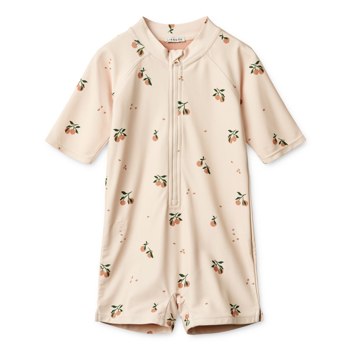 LIEWOOD Max Svømmedragt med UV Beskyttelse - Peach / Sea shell - Badedragt