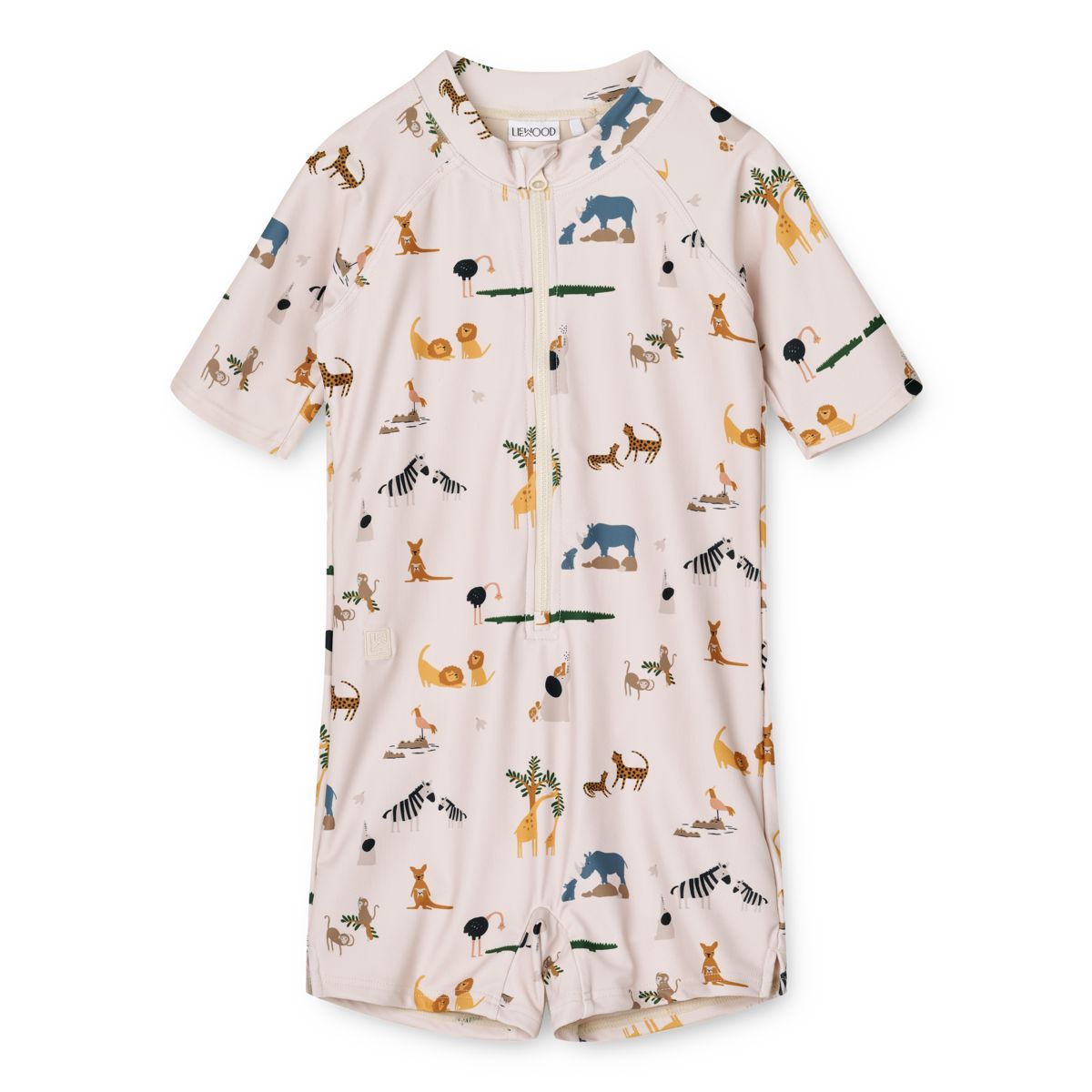 LIEWOOD Max Svømmedragt med UV Beskyttelse - All together / Sandy - Badedragt