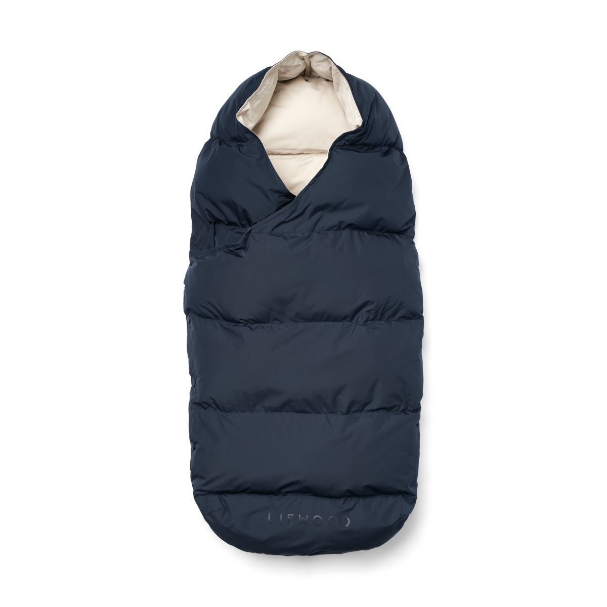 LIEWOOD Orion kørepose 2.5 Tog - Midnight navy - Sovepose