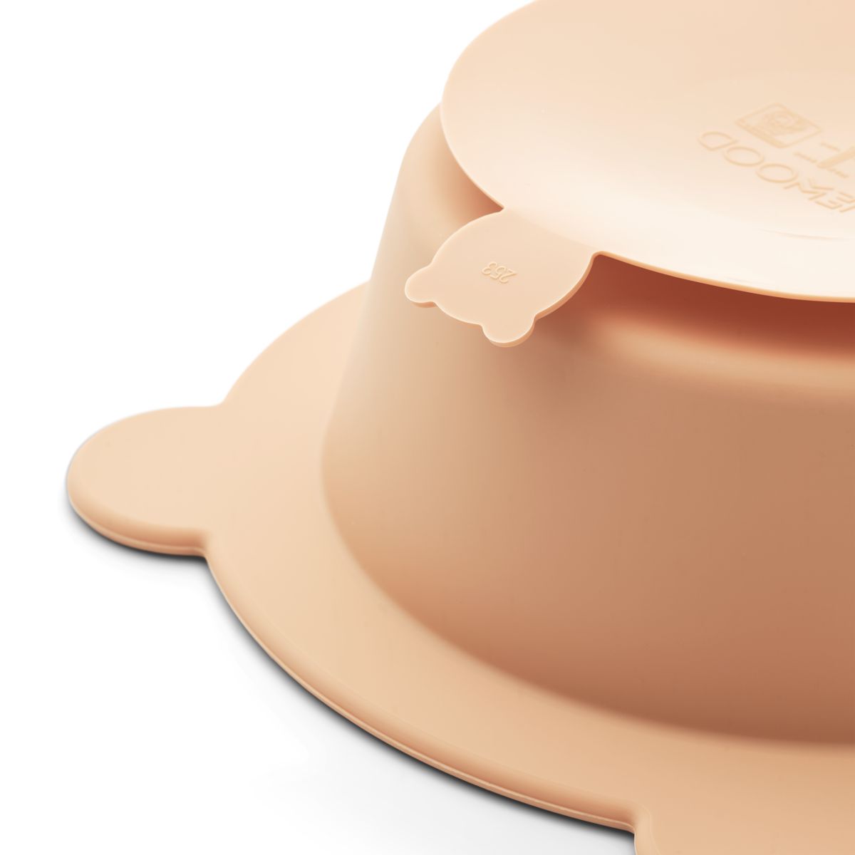 LIEWOOD Peony Skridsikker Skål 2 stk - Mustard / tuscany rose mix - Skål