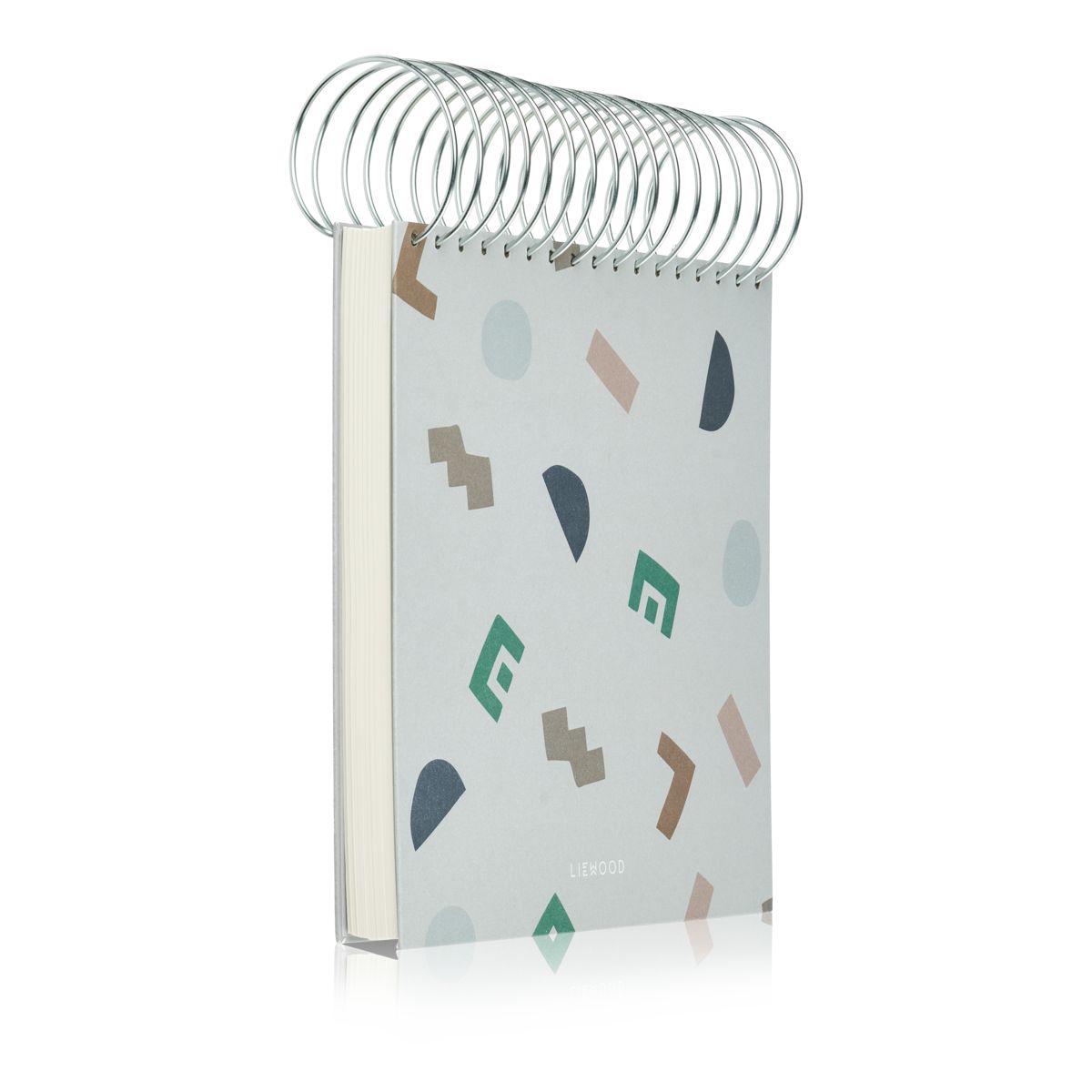 LIEWOOD Shelly skitsebog - Graphic alphabet / Sandy - Skitsebog