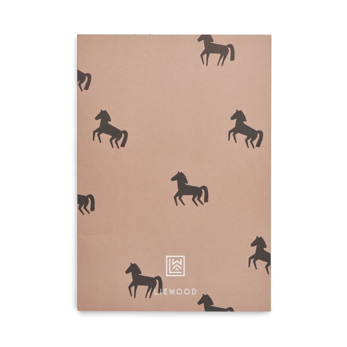 LIEWOOD Sidney notesbøger - Horses / Stripe mix - Notesbog