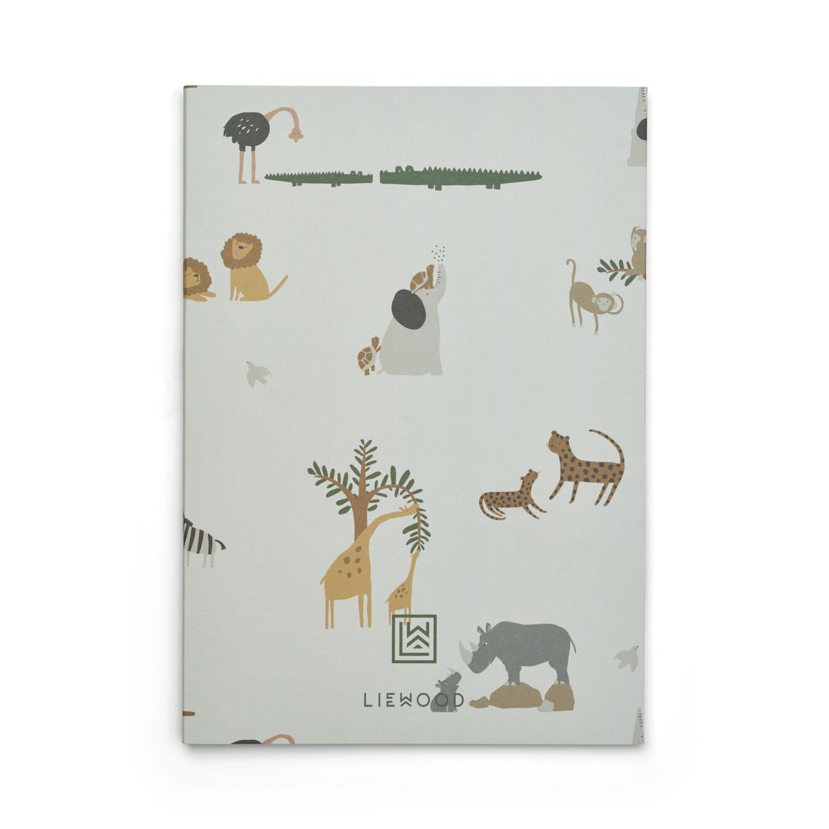 LIEWOOD Sidney notesbøger - All together / Stripe mix - Notesbog