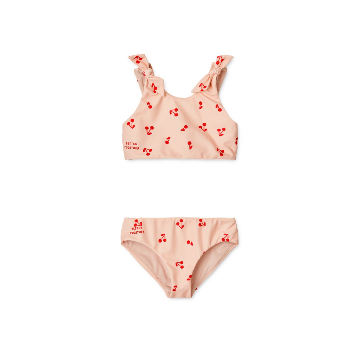 LIEWOOD Bow bikinisæt - Cherries / Apple blossom - Bikini