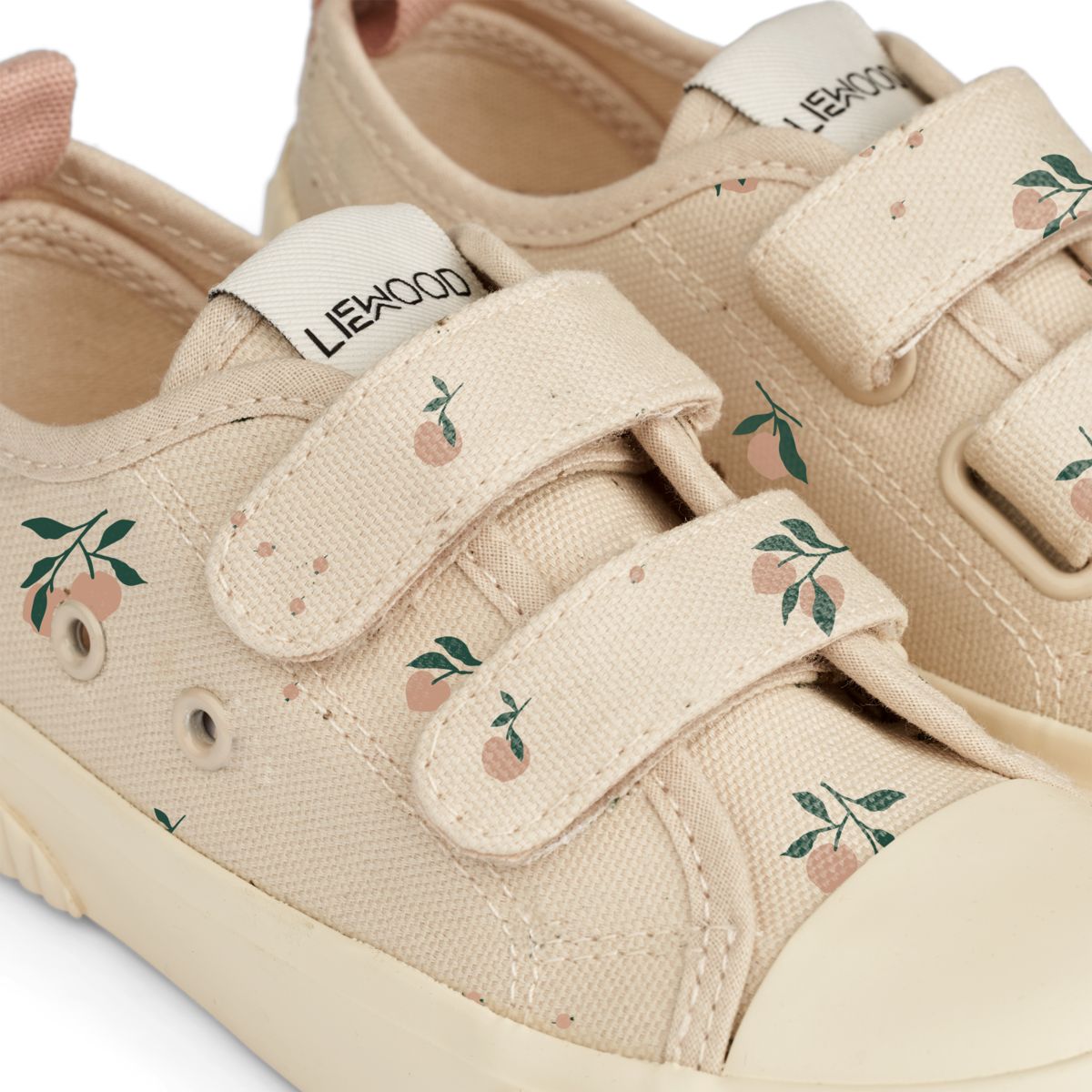 LIEWOOD Kim Lave Kanvassneakers - Peach / Sea shell - Sneakers
