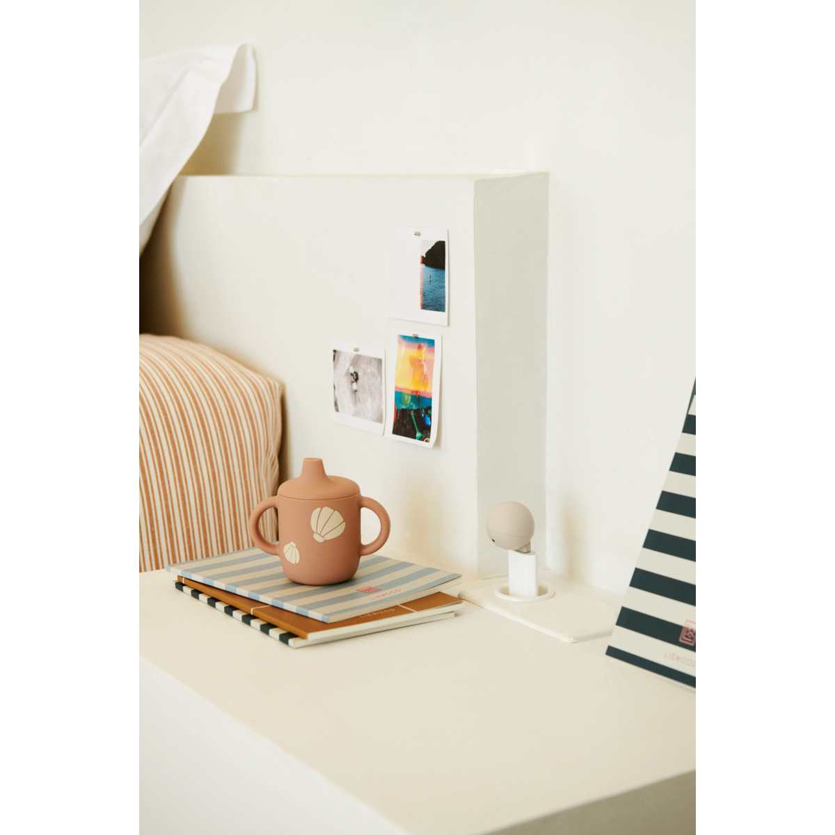 LIEWOOD Annabelle Usb-Natlampe - Whale blue - Væglampe