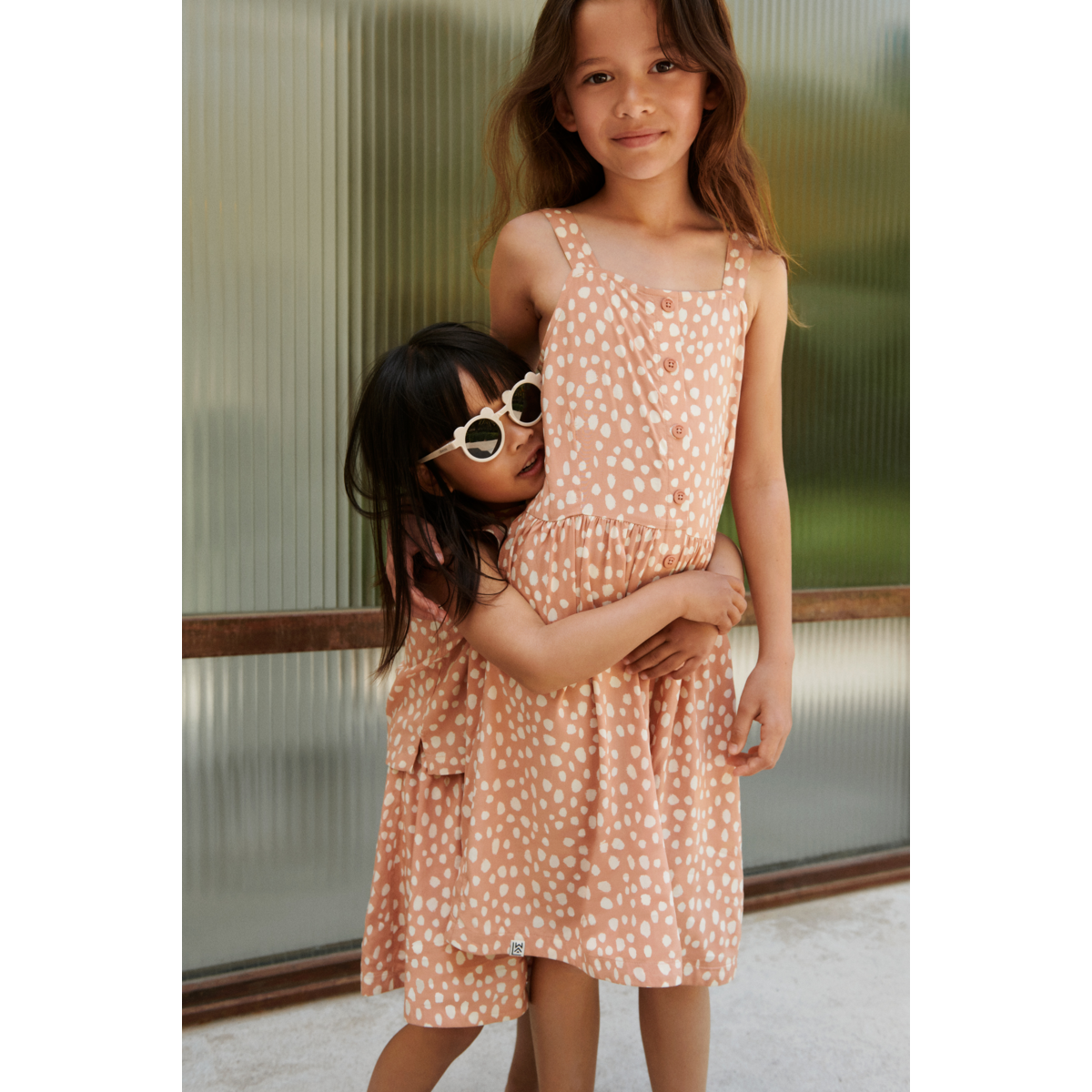 LIEWOOD Zia Kjole Med Print - Leo spots / Tuscany rose - Kjole