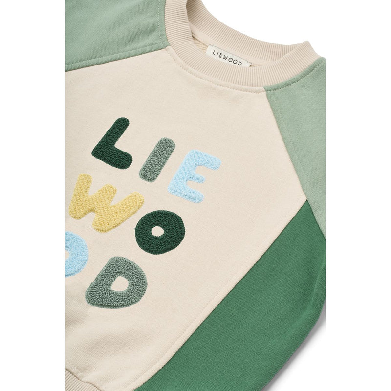 LIEWOOD Aude Sweatshirt med print - Liewood peppermint / Sandy - Sweatshirts