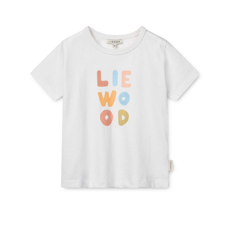 LIEWOOD Apia T-Shirt Med Print - Liewood Pale tuscany / Crisp white - T-shirt