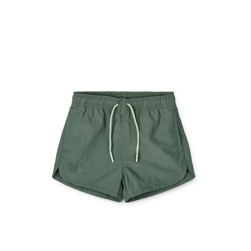 LIEWOOD Aiden Badebukser med print - Garden green - Badeshorts