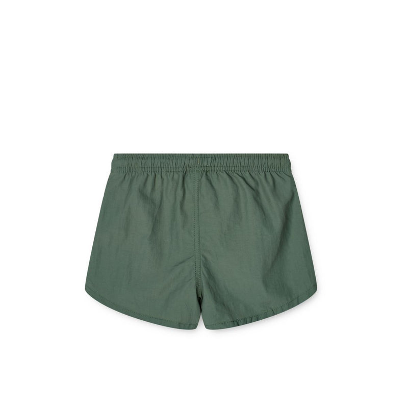 LIEWOOD Aiden Badebukser med print - Garden green - Badeshorts