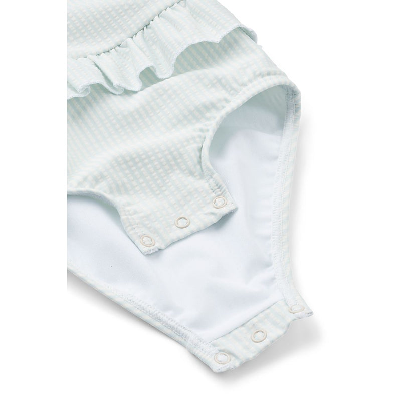 LIEWOOD Amina Stribet Babybadedragt - Y/D stripe Pure sky / Creme de la creme - Badedragt