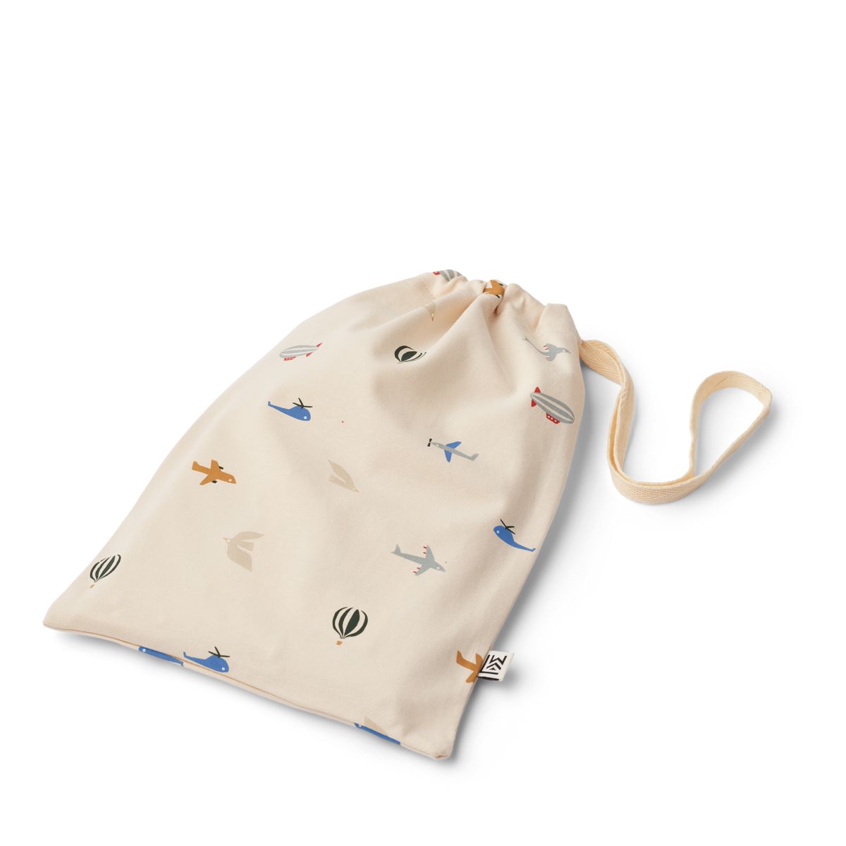 LIEWOOD Birk Mønstret Pyjamasdragt - Aviator / Ecru - Pyjamas Jumpsuits