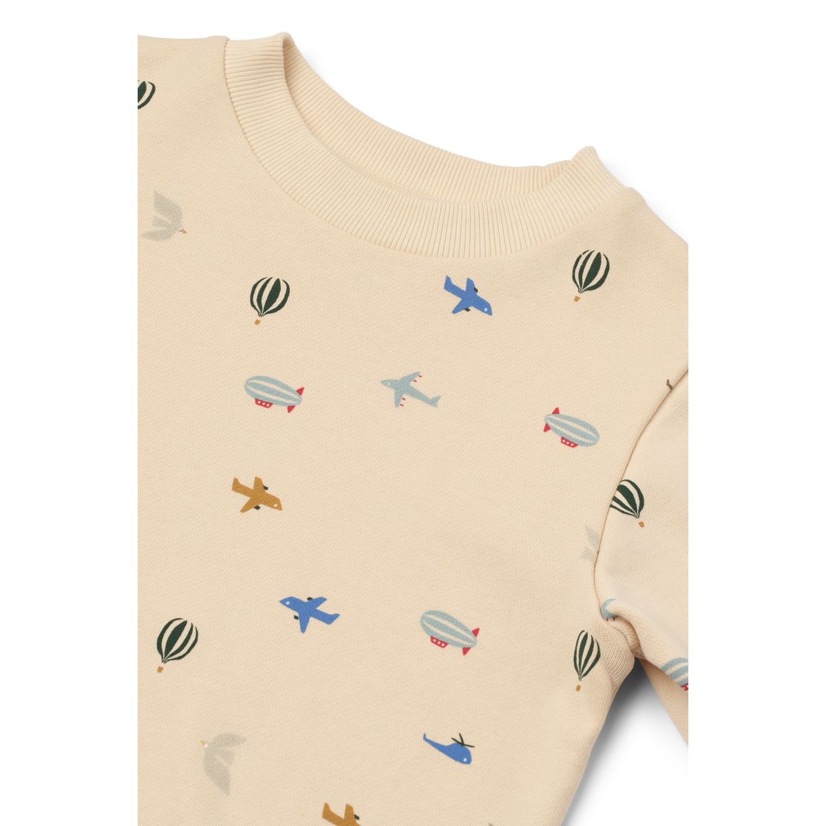 LIEWOOD Thora Sweatshirt med print - Aviator / Ecru - Sweatshirts