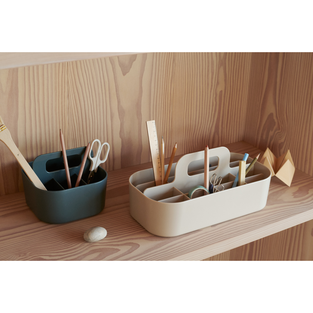 LIEWOOD May opbevaringskasse - Whale blue - Opbevaringskasser