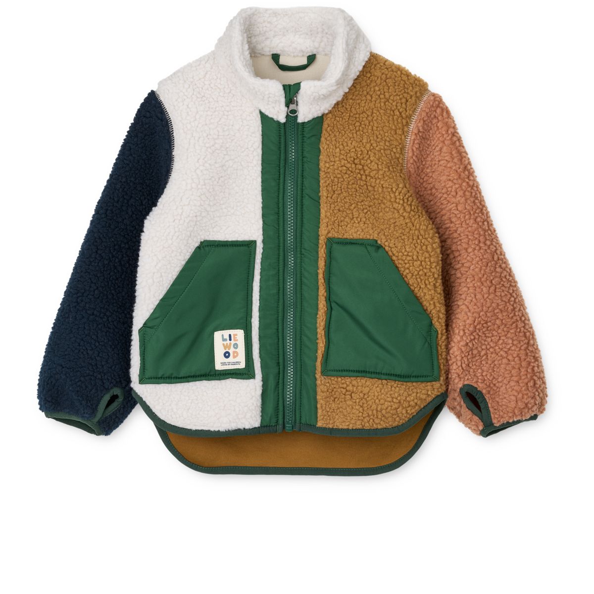 LIEWOOD Noam Fleecejakke - Tuscany multi mix - Jakker