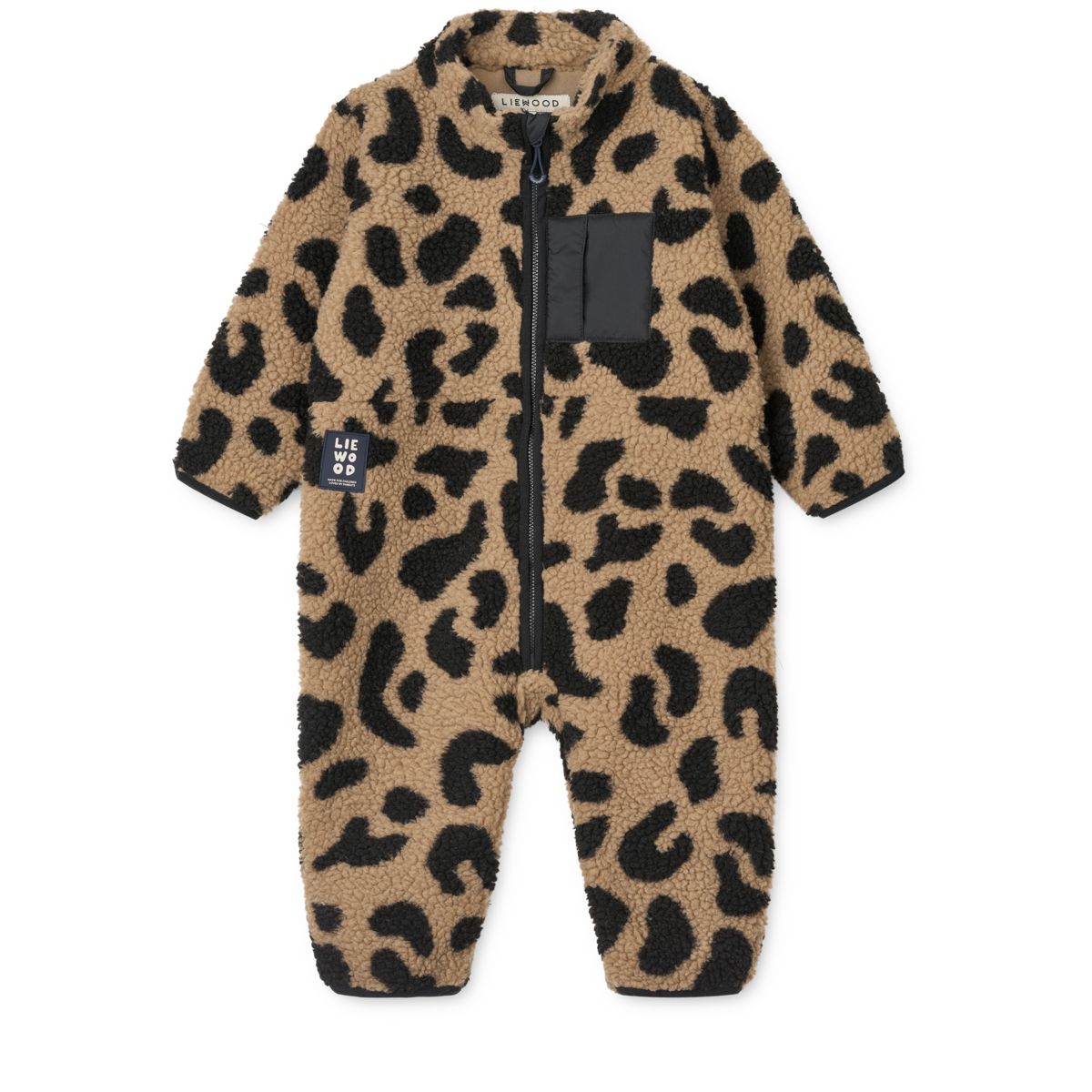 LIEWOOD NOLANO Fleeceheldragt - Mega leo / oat mix - SUIT