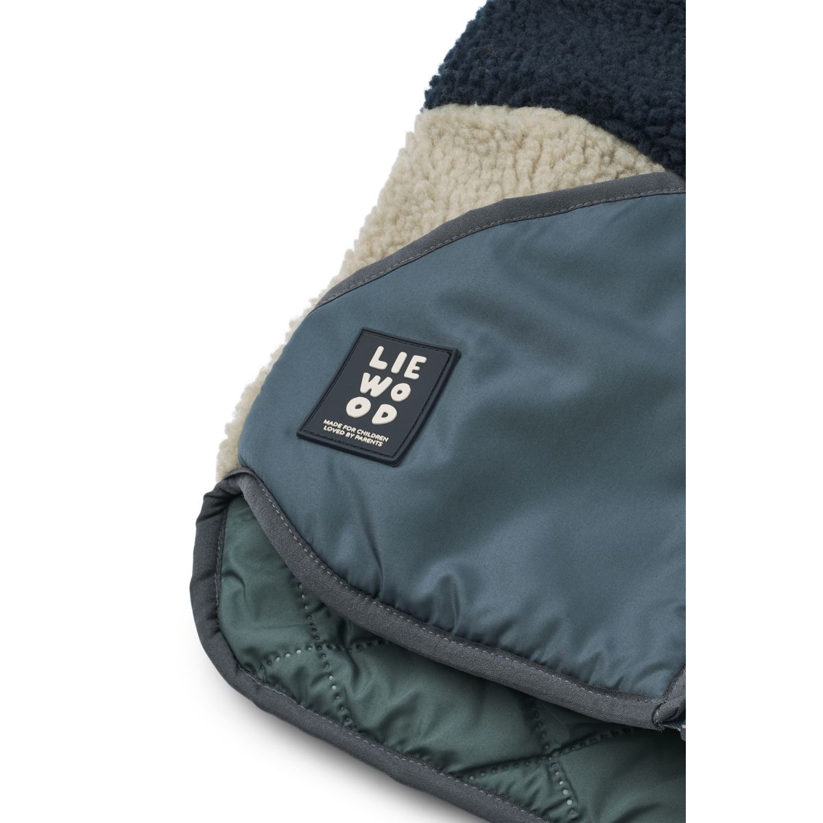 LIEWOOD Diana Vendbar Fleecevest - Whale blue multi mix - Vest