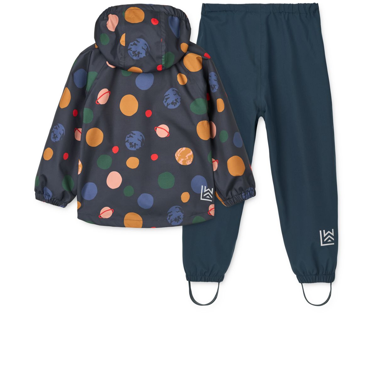 LIEWOOD Pedia Regntøjssæt - Universe / Classic navy - Sæt