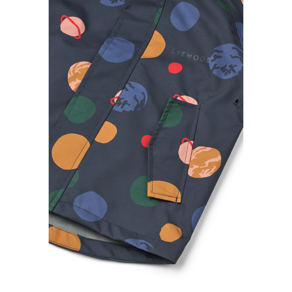 LIEWOOD Pedia Regntøjssæt - Universe / Classic navy - Sæt