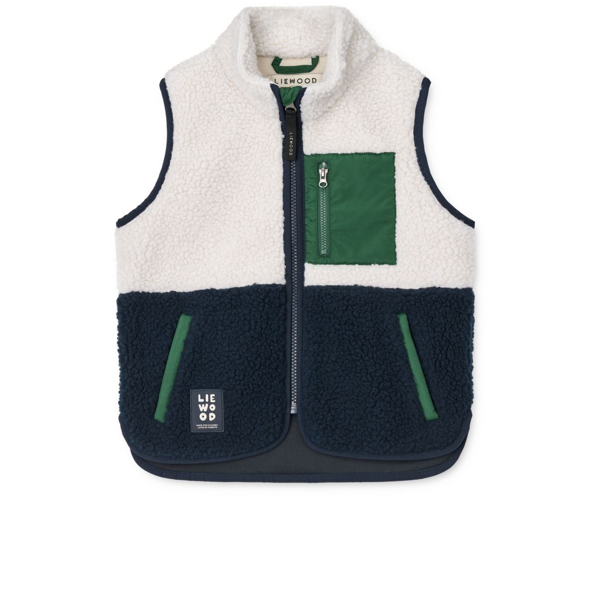 LIEWOOD VADA Fleecevest - Classic navy multi mix - Vest