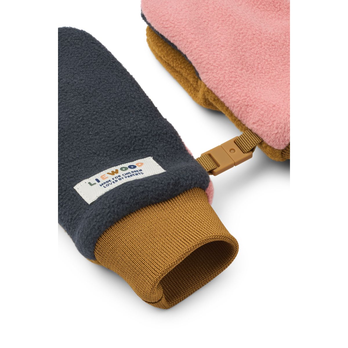 Liewood Solar Fleece Gloves - Dusty rose - GLOVES/MITTENS
