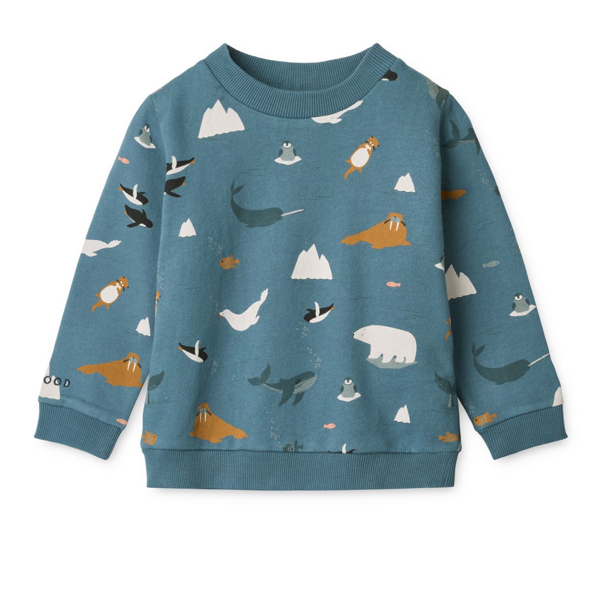 LIEWOOD THORA Sweatshirt med print - Arctic Sea / Ocean view - Sweatshirts