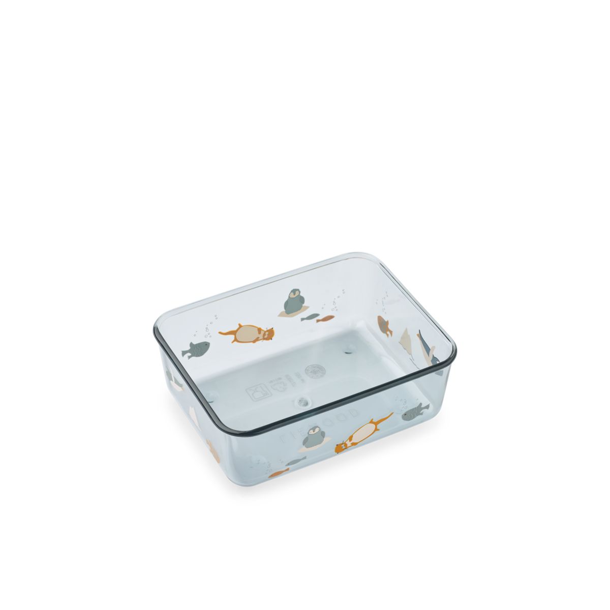 LIEWOOD AKO Tritan Snackboks - Arctic Sea / Ocean view - Snackboks