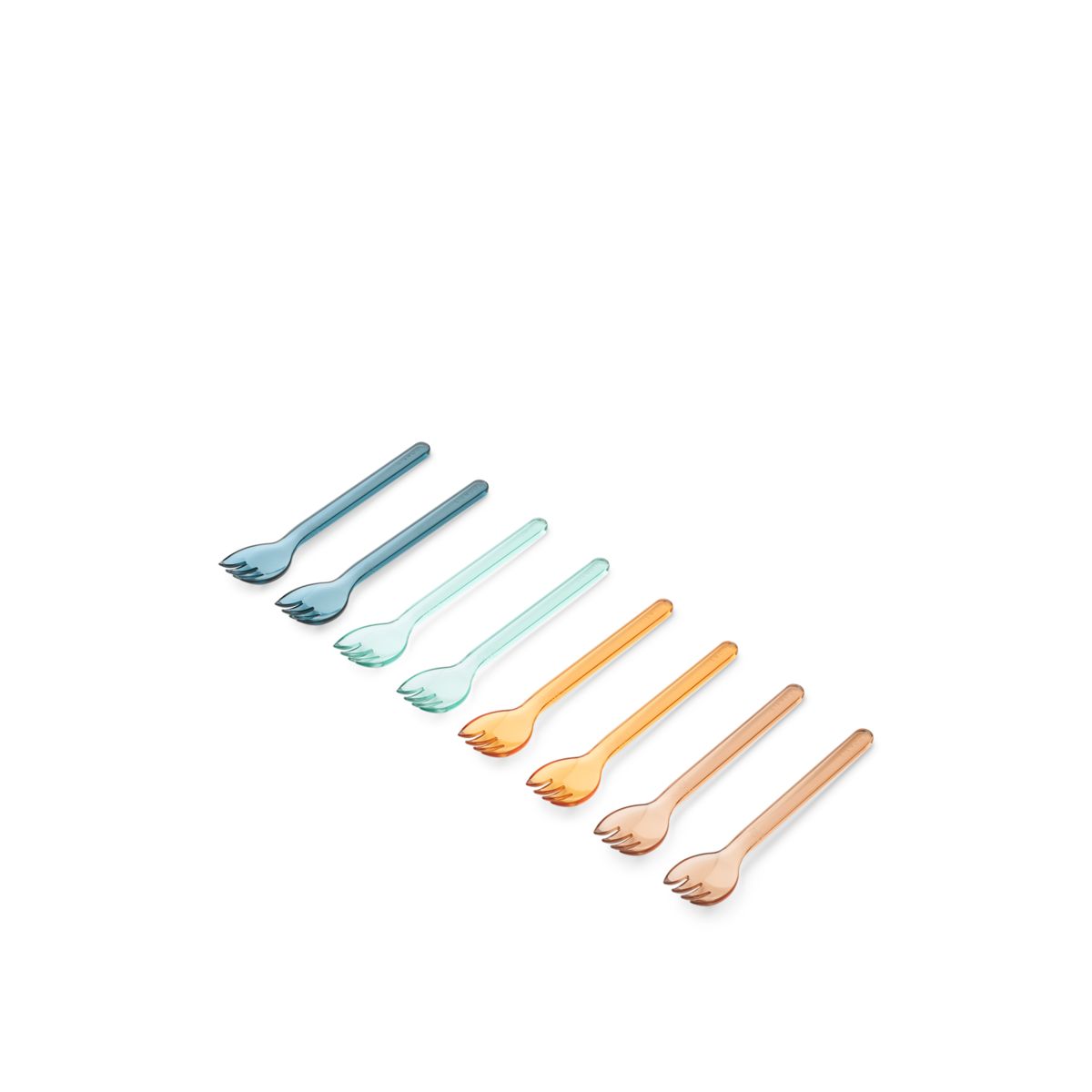 Liewood Alsonso Tritan Forks - Indigo multi mix - CUTLERY