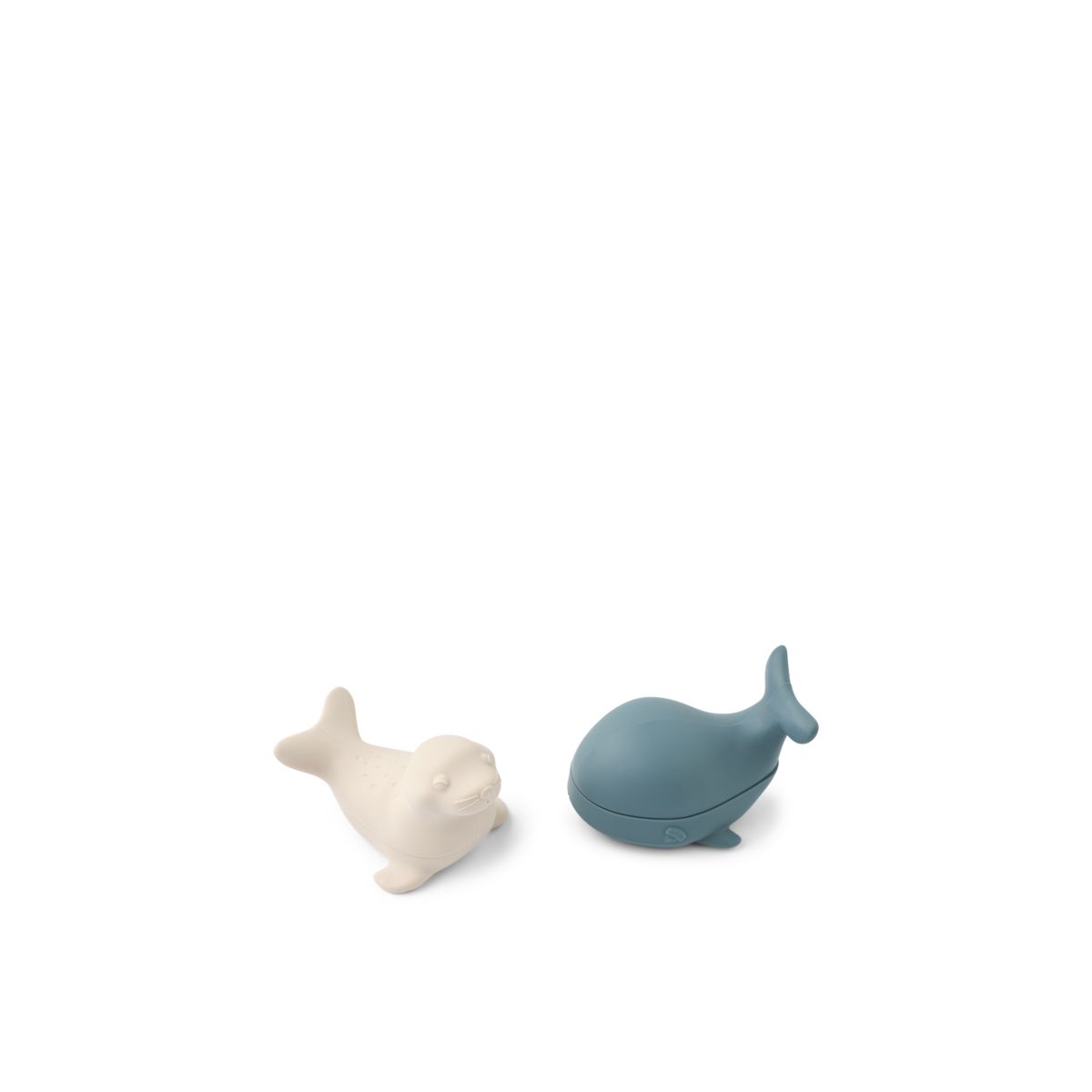 Liewood Duncan Floating Bath Toys - Whale blue / Sandy - BATH TOYS
